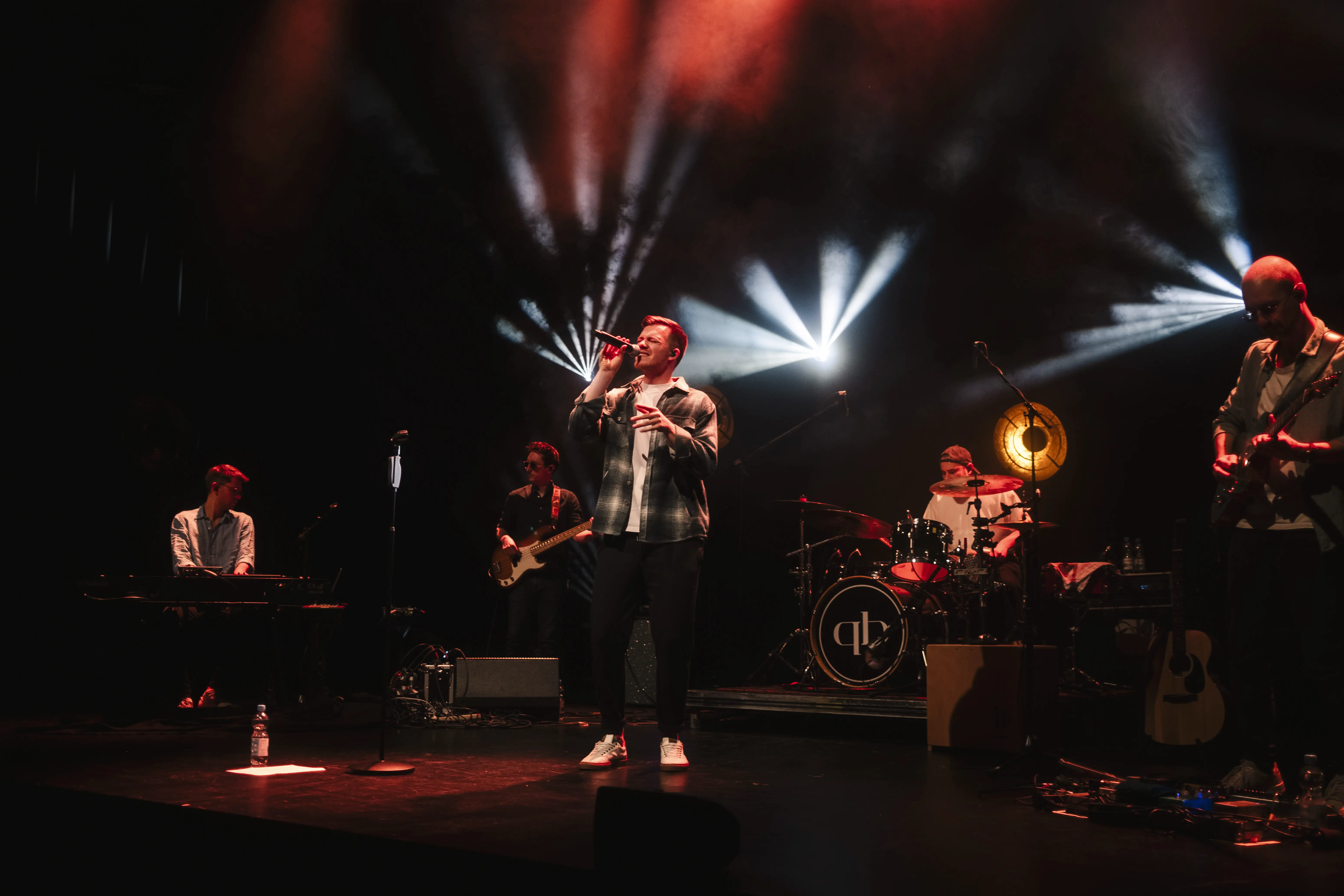 Pascal Blenke & Band live auf der Bühne