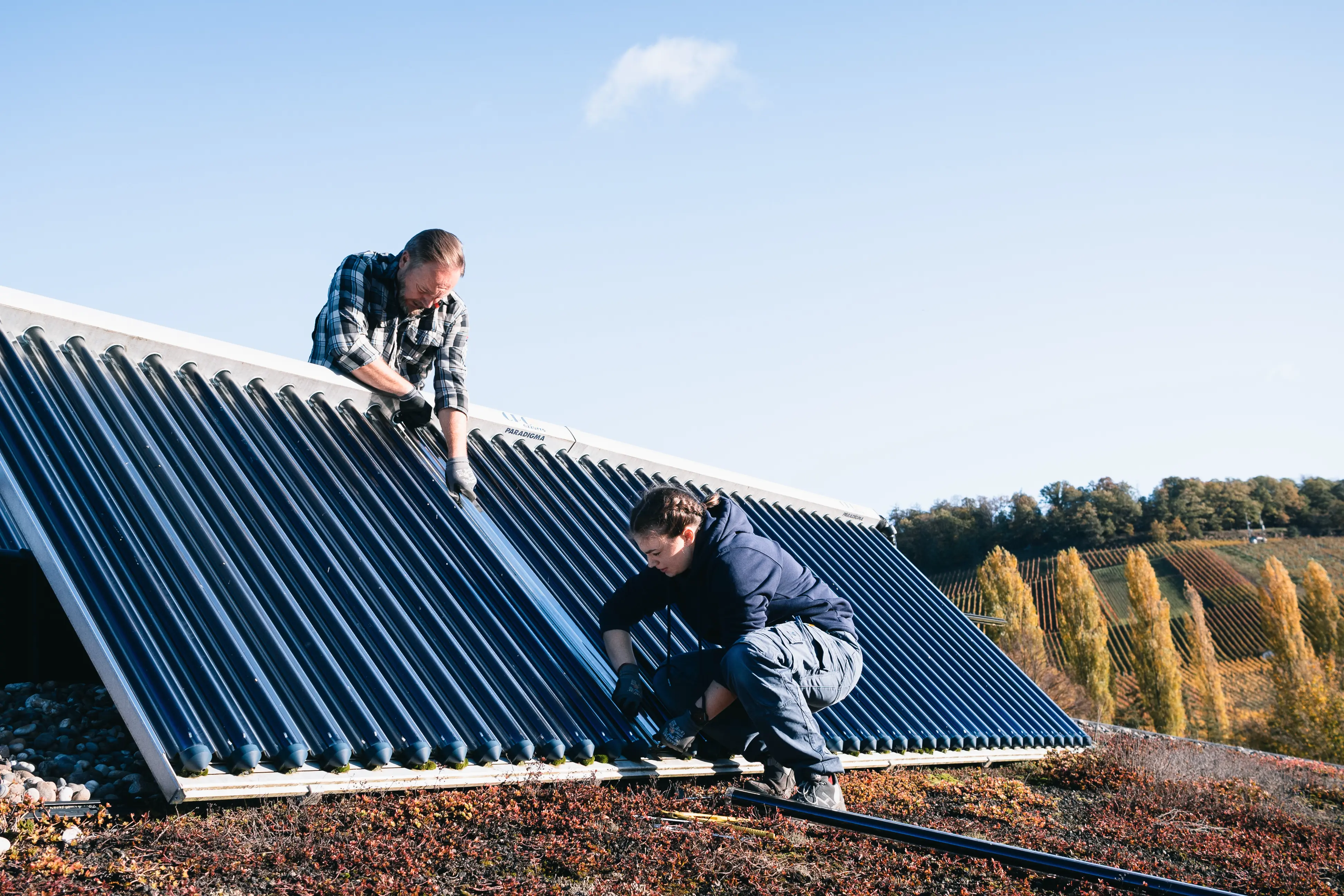 Solarthermie-Anlagen und nachhaltige Energielösungen von die Ketels